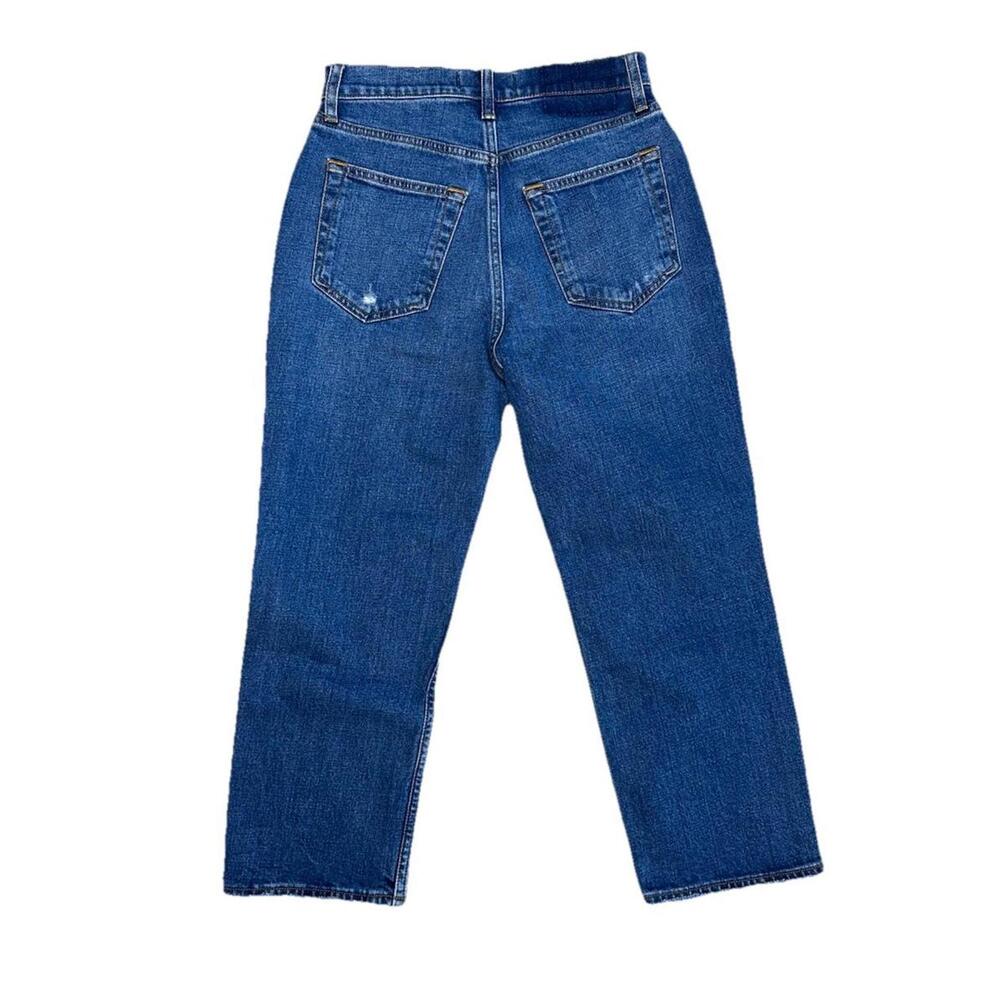 Abercrombie & Fitch Jeans Womens 27 X Short Ankle Straight Ultra High Rise NWT - Picture 3 of 7
